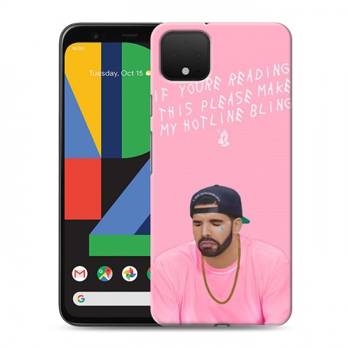 Дизайнерский пластиковый чехол для Google Pixel 4 drake