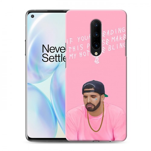 Дизайнерский пластиковый чехол для OnePlus 8 drake