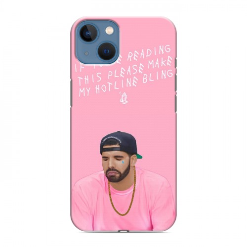 Дизайнерский силиконовый чехол для Iphone 13 drake