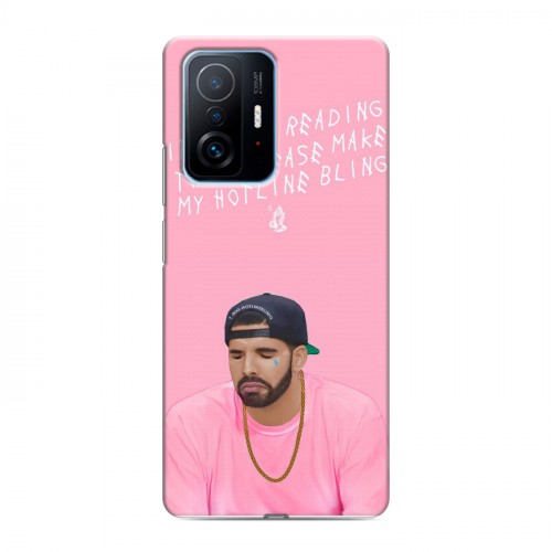 Дизайнерский силиконовый с усиленными углами чехол для Xiaomi 11T drake