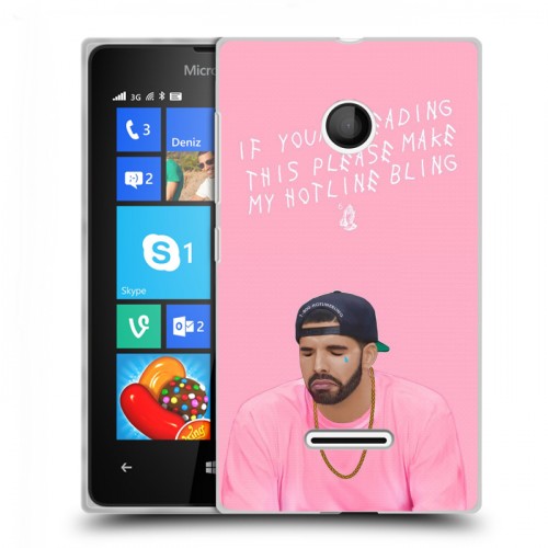 Дизайнерский пластиковый чехол для Microsoft Lumia 435 drake