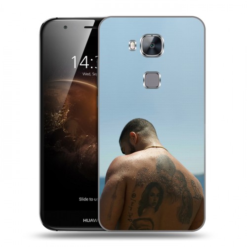 Дизайнерский пластиковый чехол для Huawei G8 drake