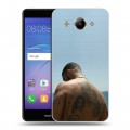 Дизайнерский пластиковый чехол для Huawei Y3 (2017) drake