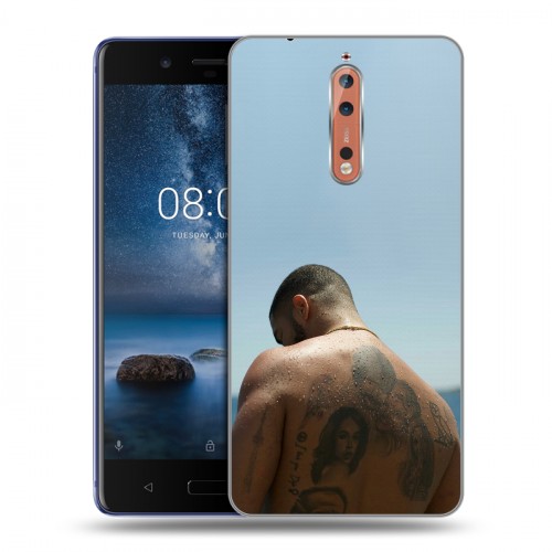 Дизайнерский пластиковый чехол для Nokia 8 drake