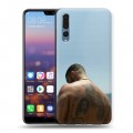 Дизайнерский силиконовый с усиленными углами чехол для Huawei P20 Pro drake