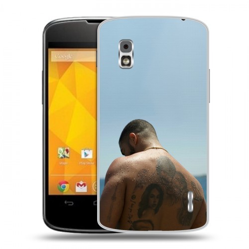 Дизайнерский пластиковый чехол для LG Google Nexus 4 drake