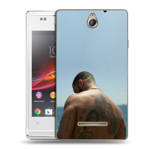 Дизайнерский пластиковый чехол для Sony Xperia E drake