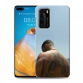 Дизайнерский силиконовый с усиленными углами чехол для Huawei P40 drake