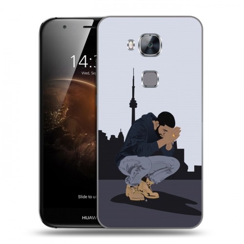 Дизайнерский пластиковый чехол для Huawei G8 drake