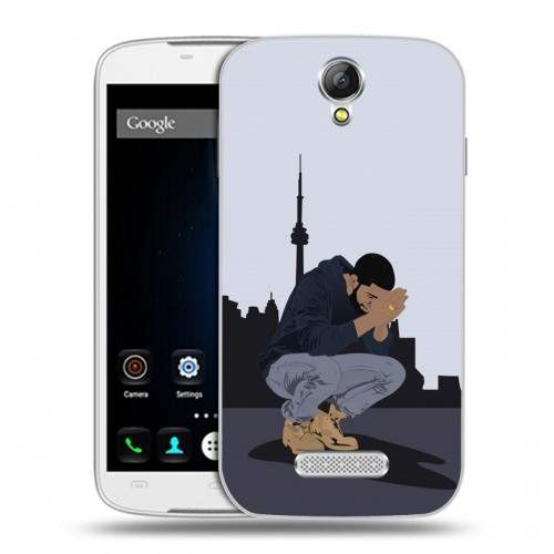 Дизайнерский пластиковый чехол для Doogee X6 drake