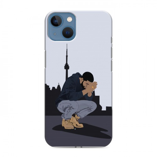 Дизайнерский силиконовый чехол для Iphone 13 drake