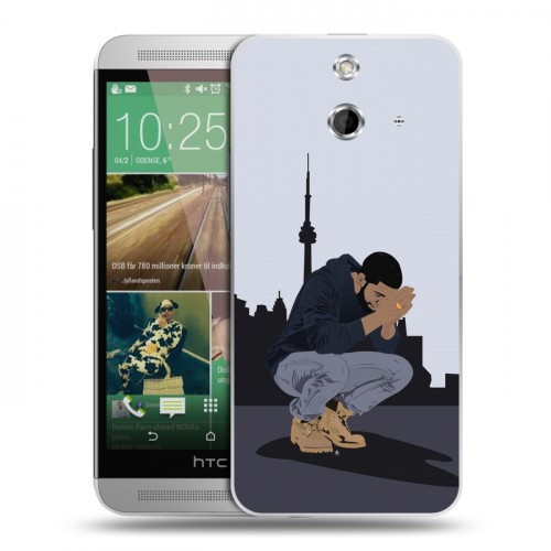 Дизайнерский пластиковый чехол для HTC One E8 drake