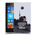 Дизайнерский пластиковый чехол для Microsoft Lumia 435 drake