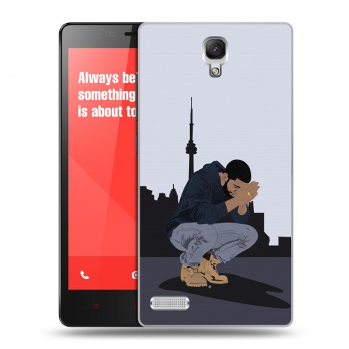 Дизайнерский силиконовый чехол для Xiaomi RedMi Note drake