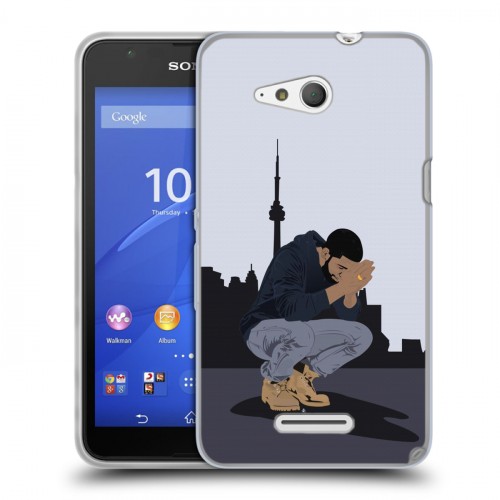 Дизайнерский пластиковый чехол для Sony Xperia E4g drake