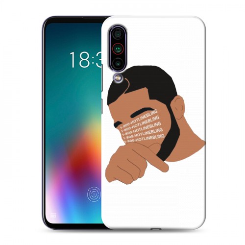 Дизайнерский силиконовый чехол для Meizu 16T drake