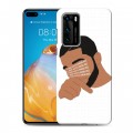 Дизайнерский пластиковый чехол для Huawei P40 drake