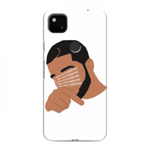 Дизайнерский пластиковый чехол для Google Pixel 4a drake