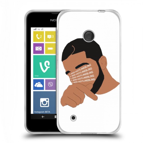 Дизайнерский пластиковый чехол для Nokia Lumia 530 drake