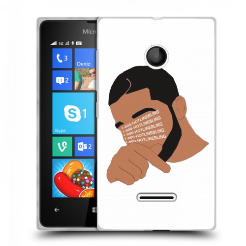 Дизайнерский пластиковый чехол для Microsoft Lumia 435 drake