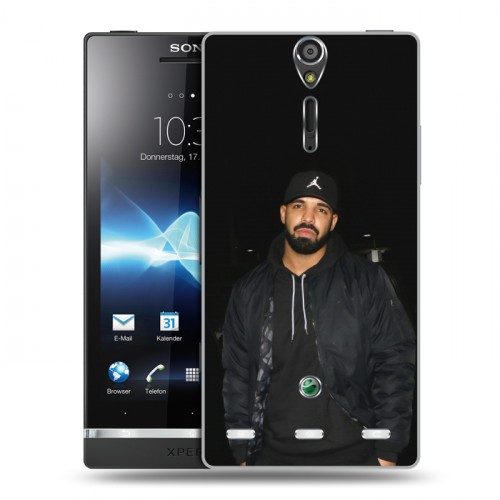 Дизайнерский пластиковый чехол для Sony Xperia S drake