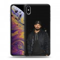 Дизайнерский силиконовый чехол для Iphone Xs Max drake