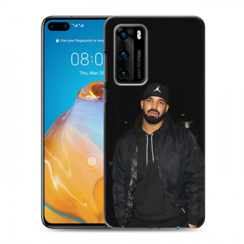 Дизайнерский пластиковый чехол для Huawei P40 drake