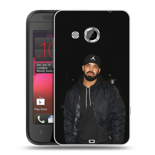 Дизайнерский пластиковый чехол для HTC Desire 200 drake