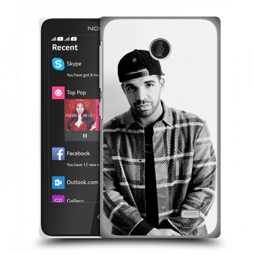 Дизайнерский пластиковый чехол для Nokia X drake