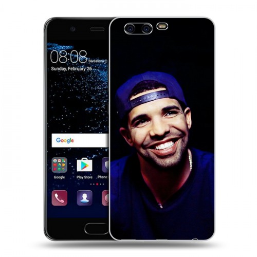 Дизайнерский пластиковый чехол для Huawei P10 drake