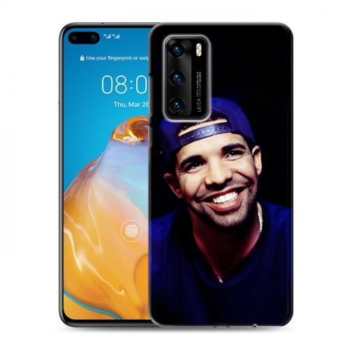 Дизайнерский пластиковый чехол для Huawei P40 drake