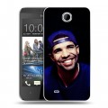 Дизайнерский силиконовый чехол для HTC Desire 300 drake