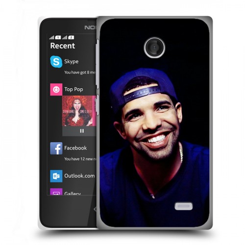 Дизайнерский пластиковый чехол для Nokia X drake