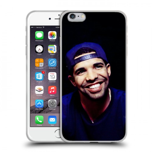 Дизайнерский силиконовый чехол для Iphone 6 Plus/6s Plus drake