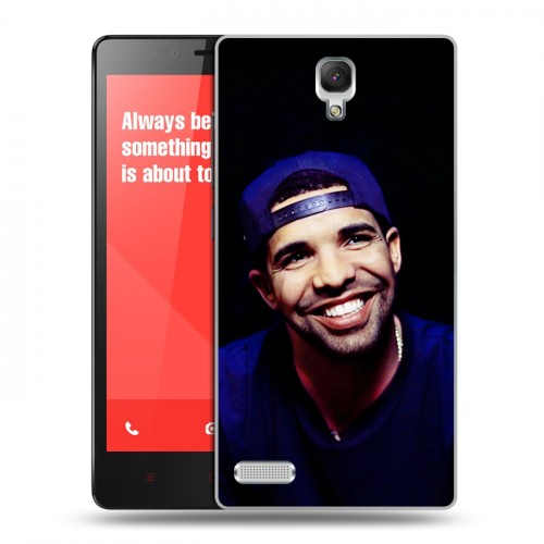 Дизайнерский силиконовый чехол для Xiaomi RedMi Note drake