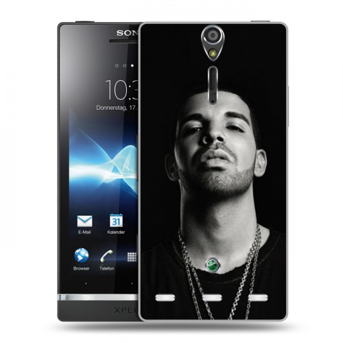 Дизайнерский пластиковый чехол для Sony Xperia S drake