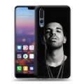 Дизайнерский силиконовый с усиленными углами чехол для Huawei P20 Pro drake