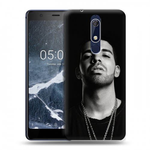 Дизайнерский пластиковый чехол для Nokia 5.1 drake