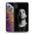 Дизайнерский силиконовый чехол для Iphone Xs Max drake