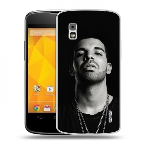 Дизайнерский пластиковый чехол для LG Google Nexus 4 drake