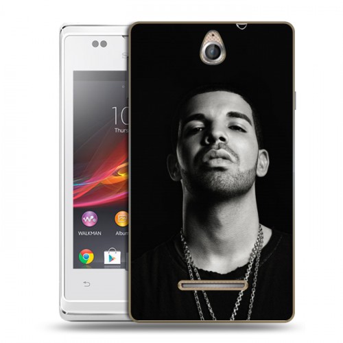 Дизайнерский пластиковый чехол для Sony Xperia E drake