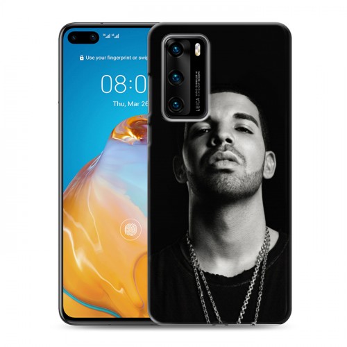 Дизайнерский пластиковый чехол для Huawei P40 drake