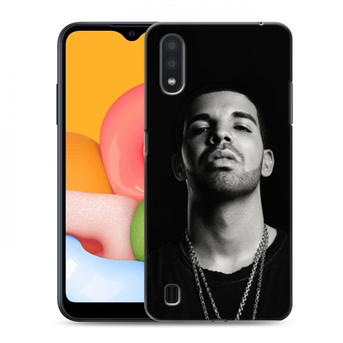 Дизайнерский силиконовый чехол для Samsung Galaxy M01 drake