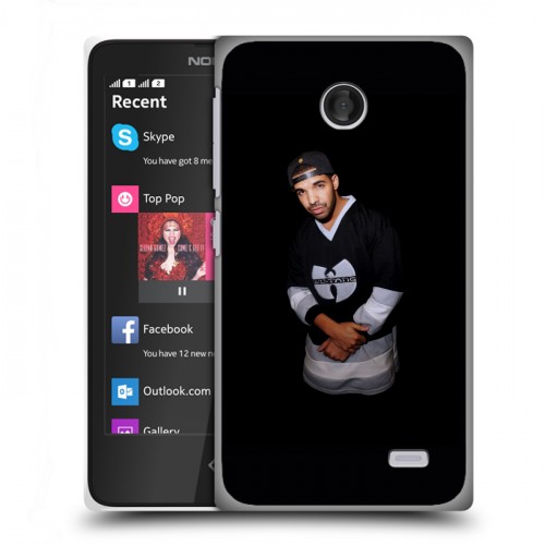 Дизайнерский пластиковый чехол для Nokia X drake