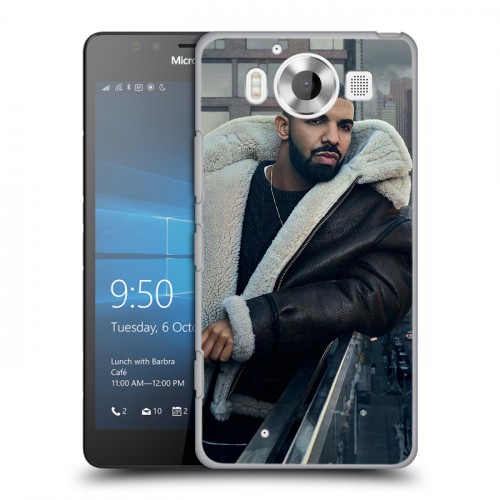 Дизайнерский пластиковый чехол для Microsoft Lumia 950 drake