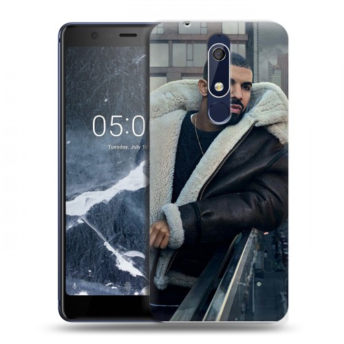 Дизайнерский пластиковый чехол для Nokia 5.1 drake