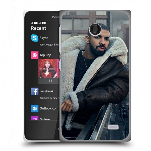 Дизайнерский пластиковый чехол для Nokia X drake