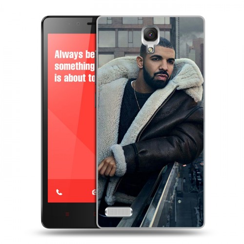 Дизайнерский силиконовый чехол для Xiaomi RedMi Note drake