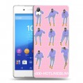 Дизайнерский пластиковый чехол для Sony Xperia Z3+ drake