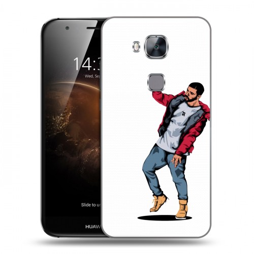 Дизайнерский пластиковый чехол для Huawei G8 drake